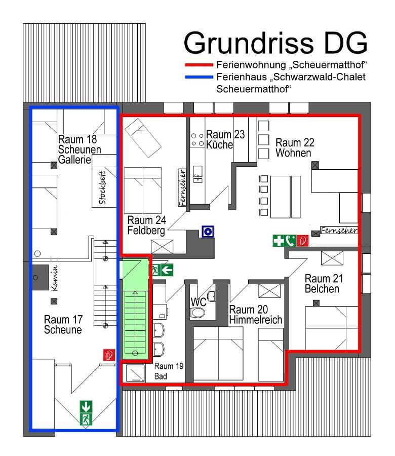 Wohlfuehl-Ferienwohnung 80 Qm, 8 Personen, Aussicht & Heimkino Todtnau Esterno foto