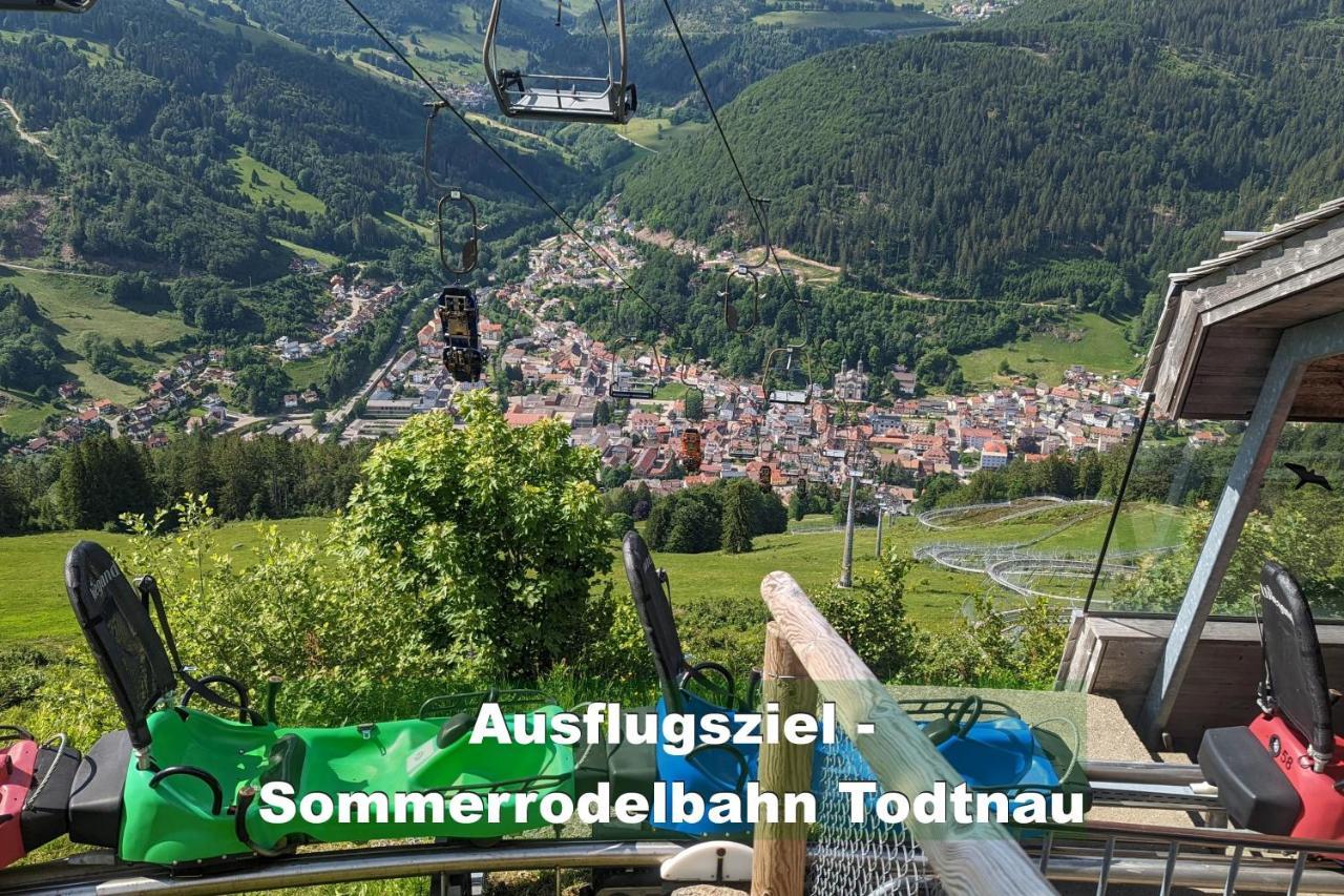Wohlfuehl-Ferienwohnung 80 Qm, 8 Personen, Aussicht & Heimkino Todtnau Esterno foto